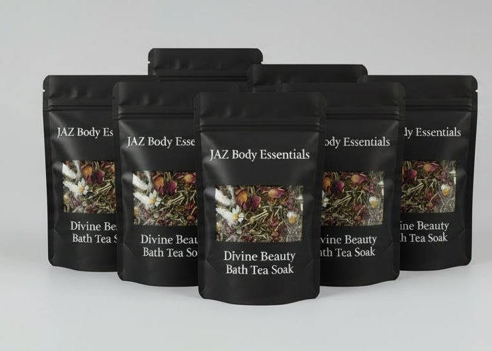 Botanical Bath Tea Soak for Relaxation | Rose Geranium, Lavender & Rose Petals
