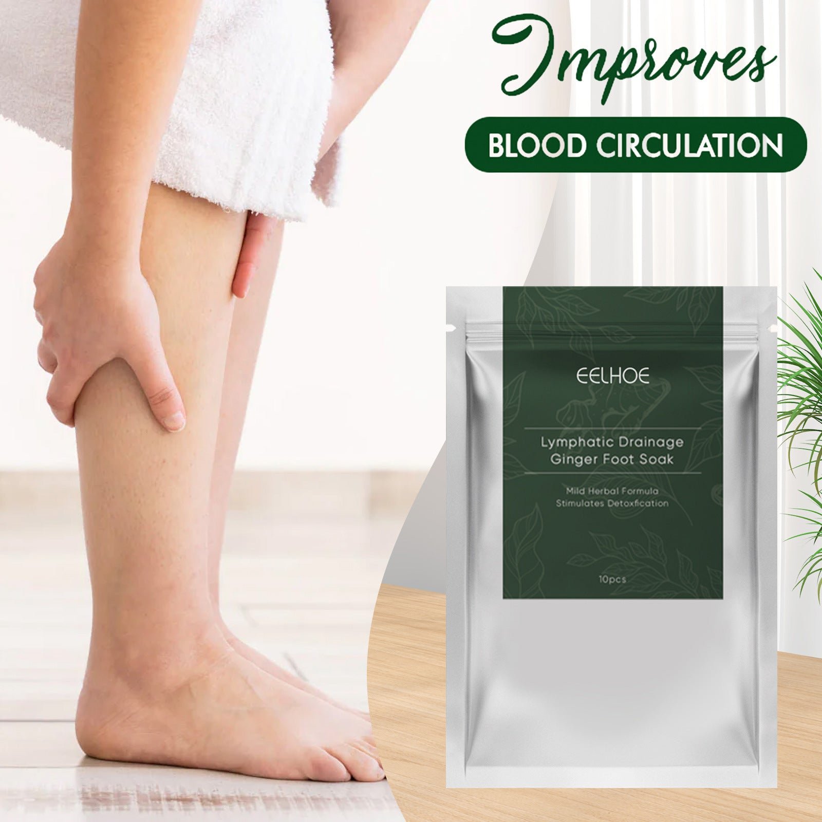 Ginger Foot Bath Pack | Warming & Reviving