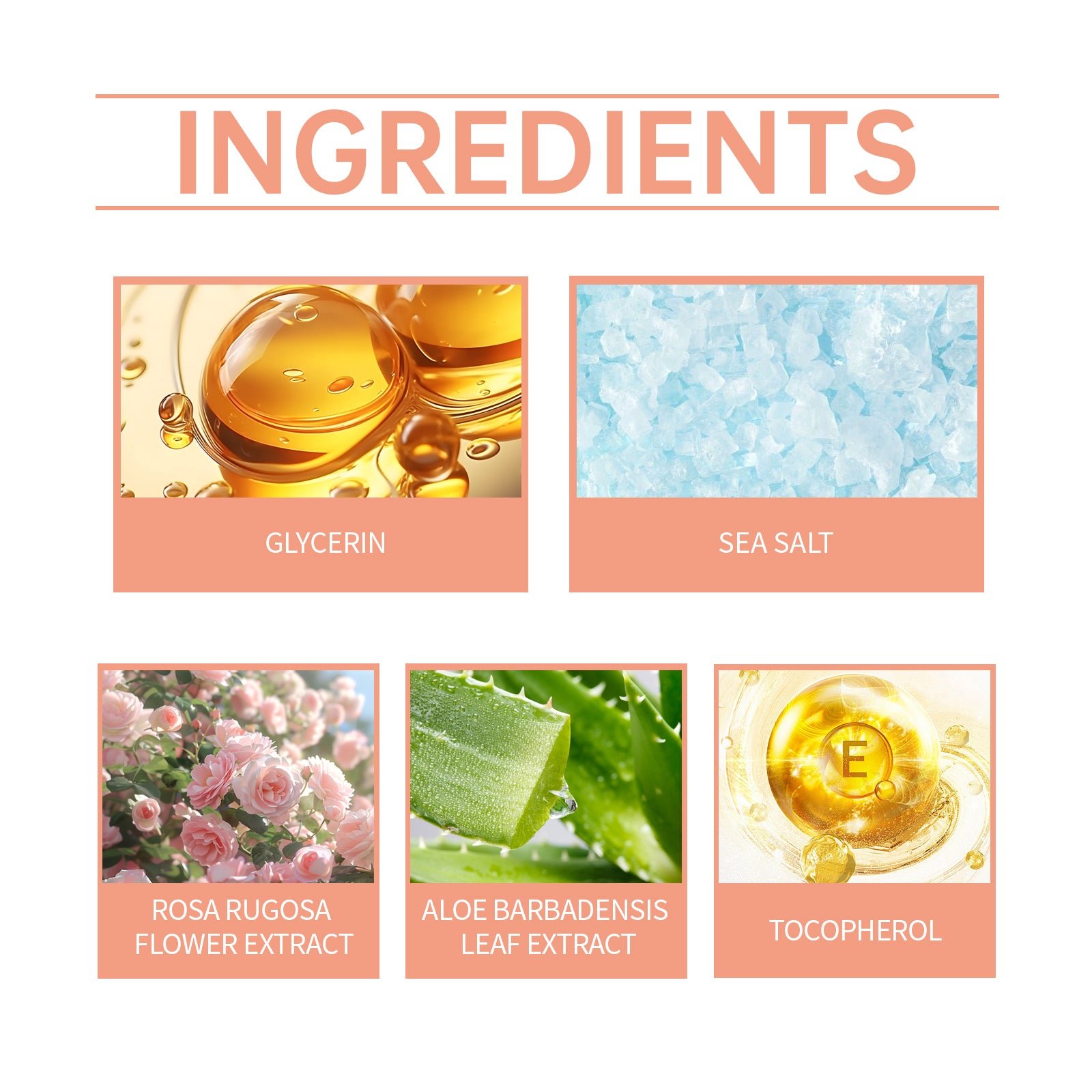 Rose Bath Mineral Salts | Softening & Nourishing