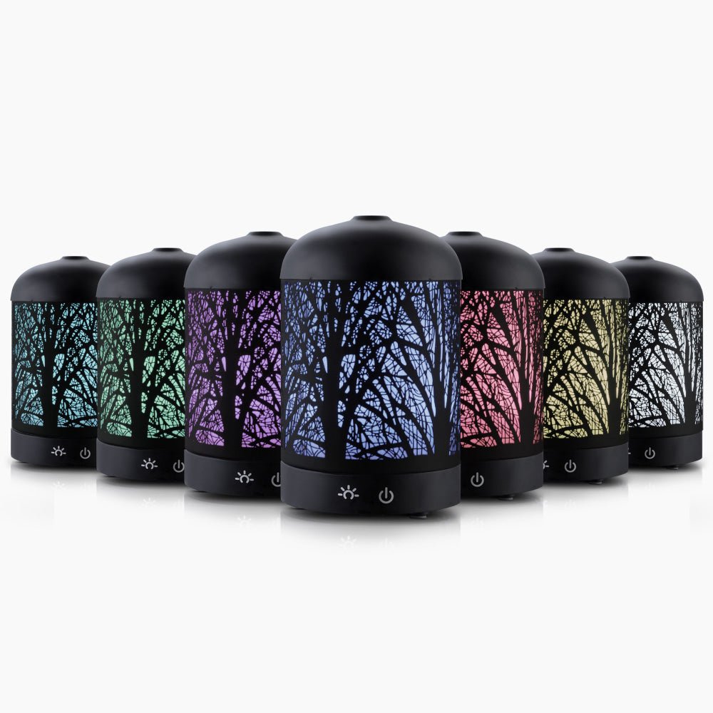 Ultrasonic Aroma Diffuser | Black | 160ml