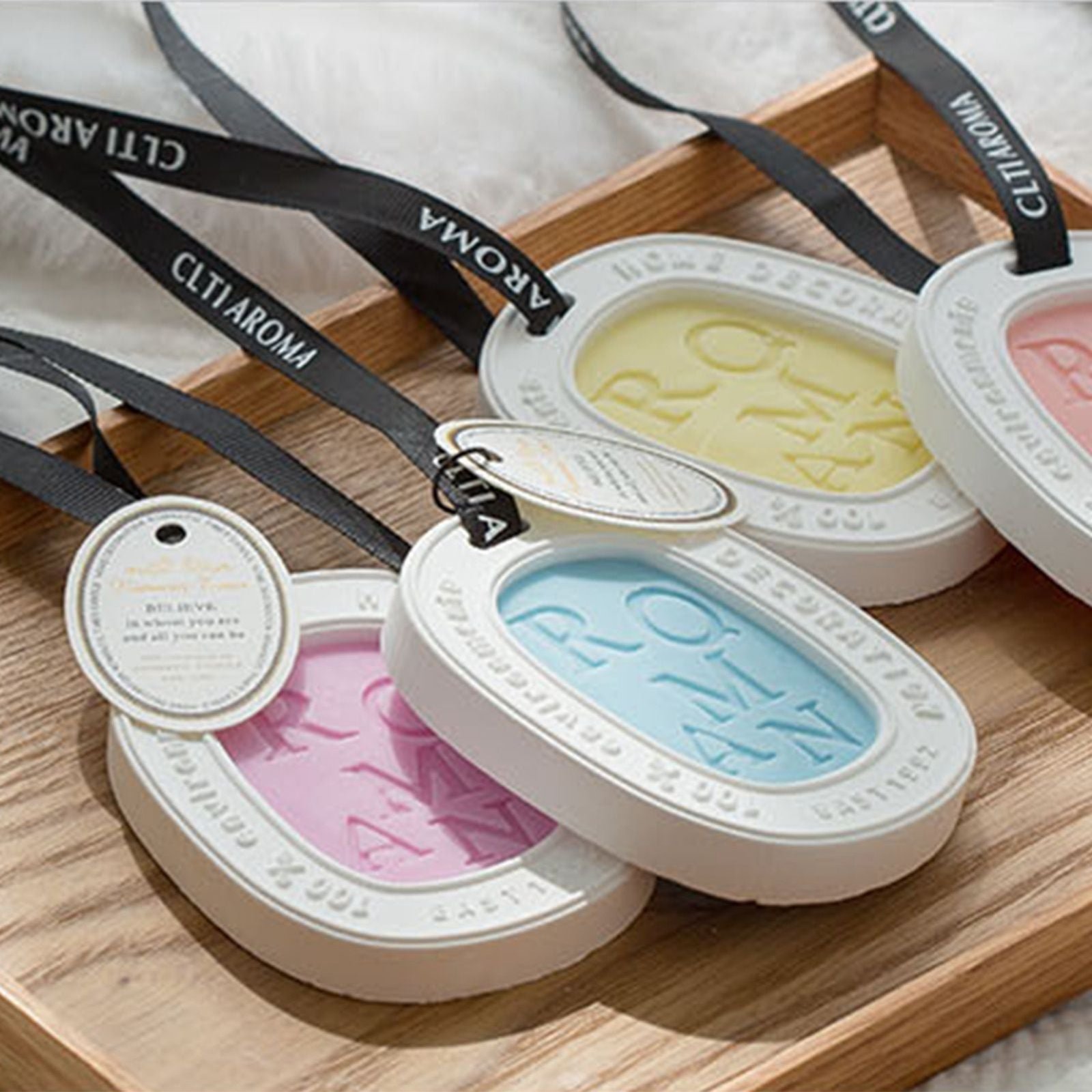 Hanging Aromatherapy Wax Tablets | Home & Car Air Freshener