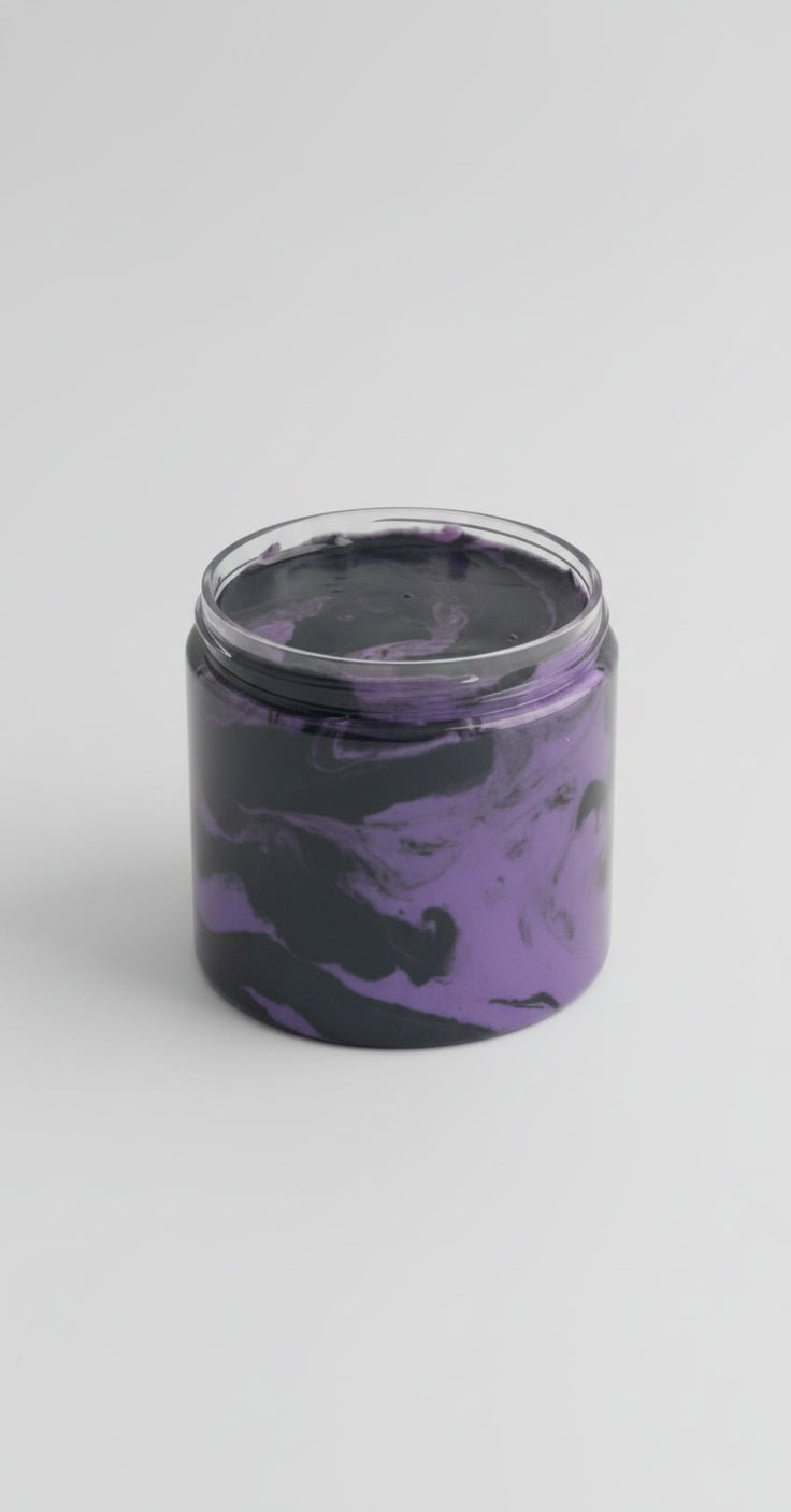 Whipped Soap with Exfoliant | Black Amethyst Scent | Gentle Cleanse & Moisturise